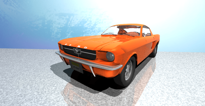 Screenshot of VectorDraw Ray Tracing Engine (vdRay)