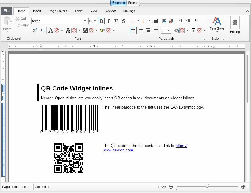 NOV Barcode for.NET