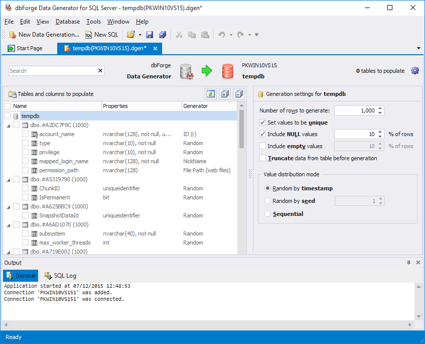 Screenshot of dbForge SQL Tools