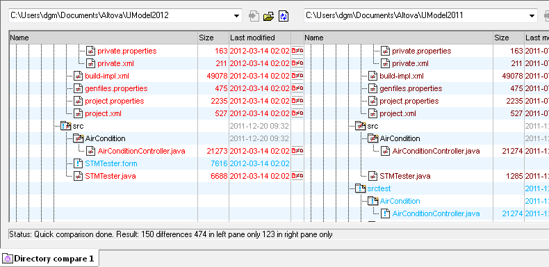 Folder Differencing