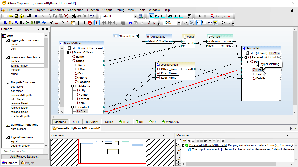 Altova MapForce Enterprise Edition - Upgrade from Altova MapForce Basic Edition previous version