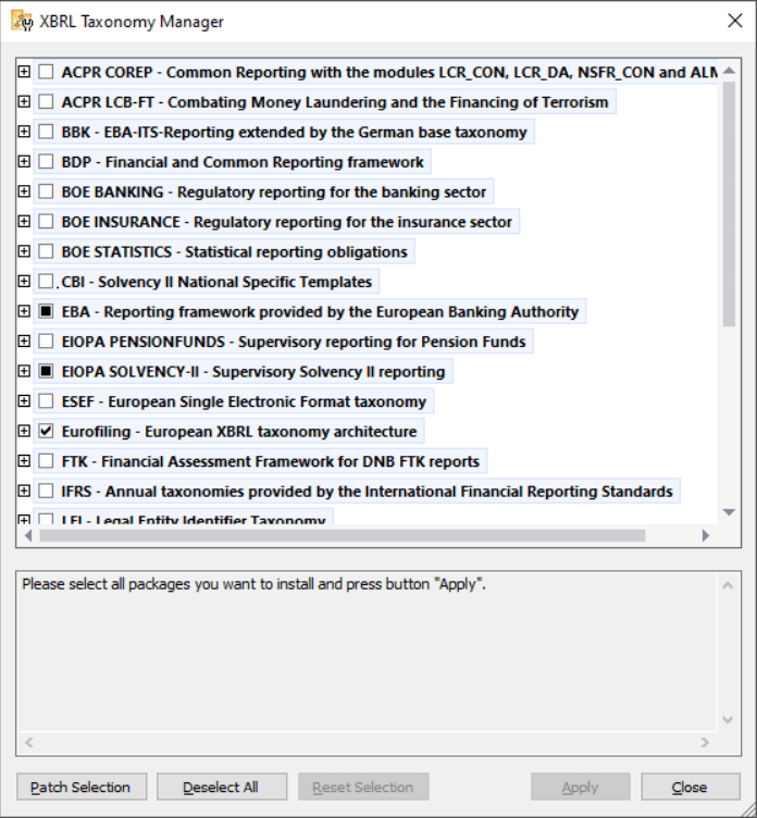 Screenshot of Altova RaptorXML Server