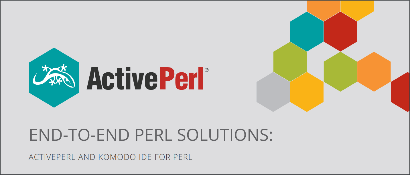 Screenshot of ActivePerl