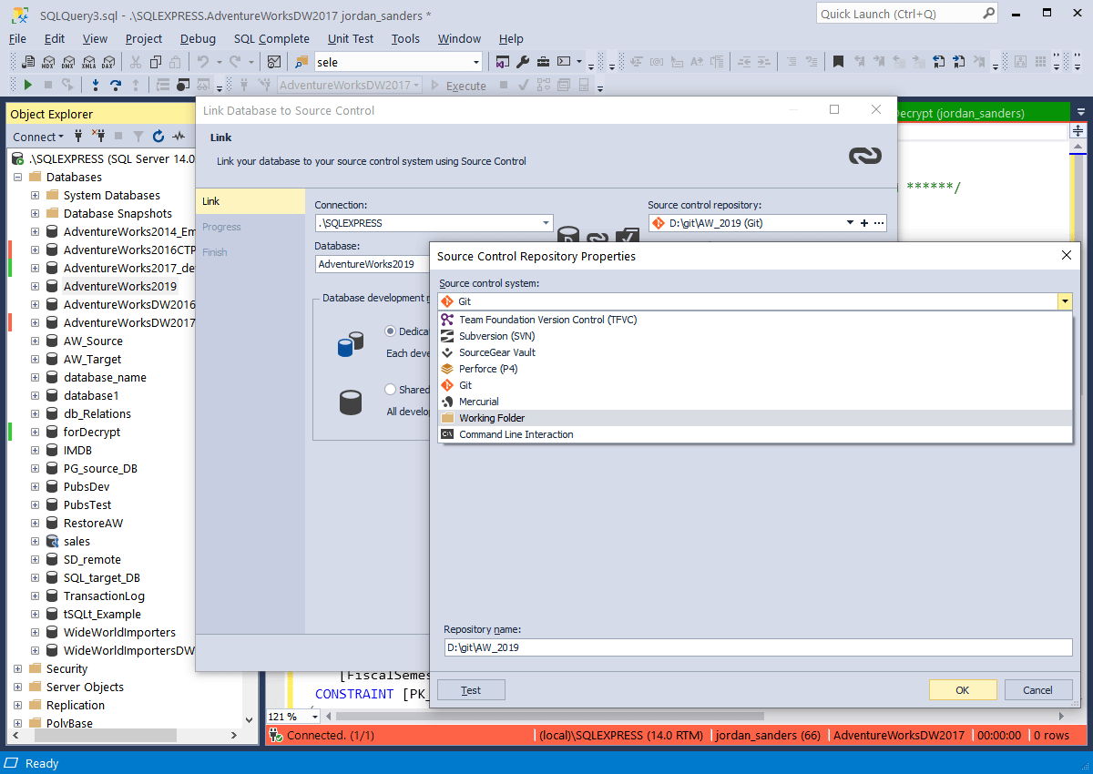 Working Folder