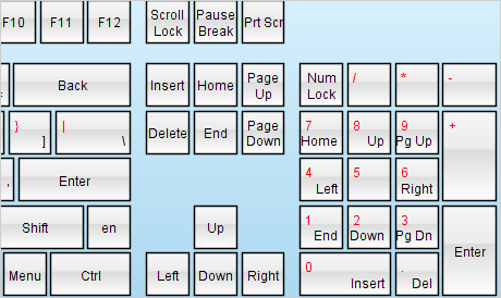 MindFusion.Virtual Keyboard for Java Swing