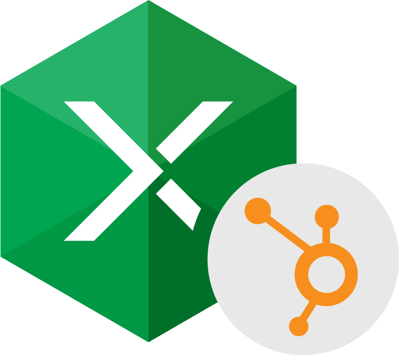 Screenshot of Devart Excel Add-in for HubSpot