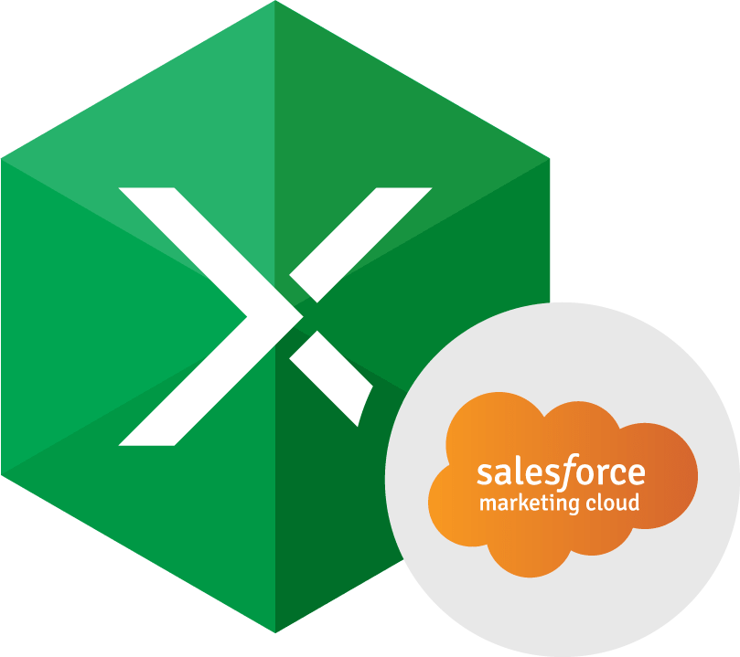 Screenshot of Devart Excel Add-in for Salesforce Marketing Cloud