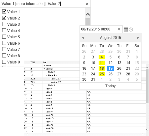 Screenshot of DlhSoft Hyper Library