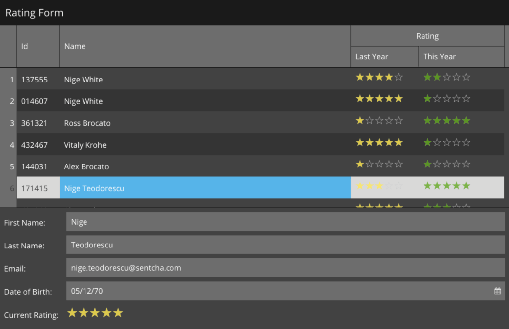 Sencha Ext JS - AccessibilityAdd accessibility support to your applications by providing tools that you need to achieve Section 508 Compliance.