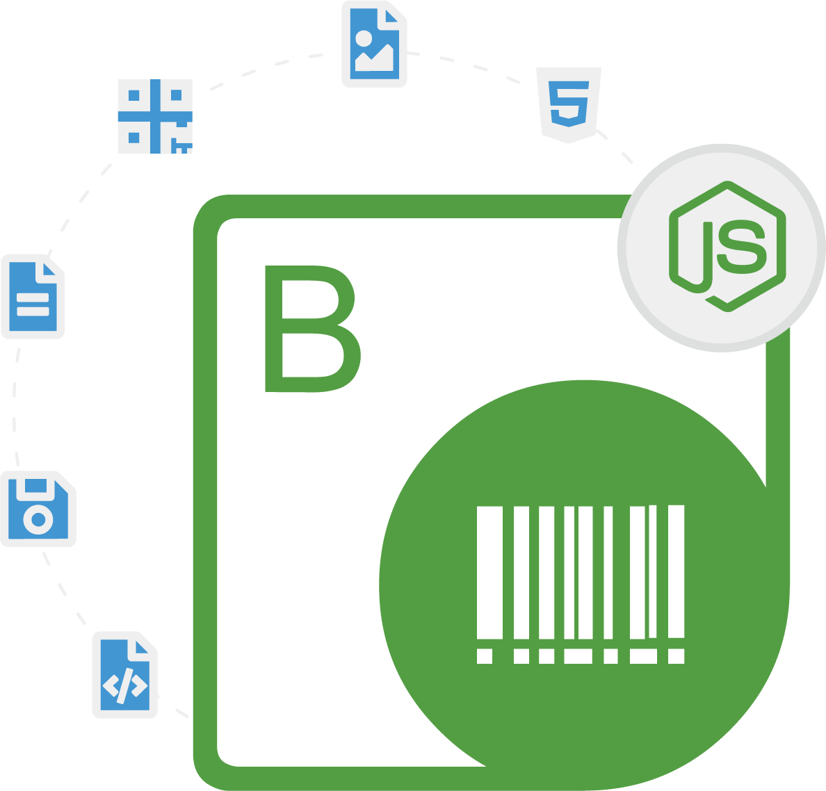 Aspose.BarCode for Node.js via Java