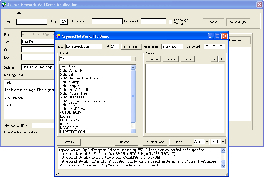 Aspose.Network for.NET