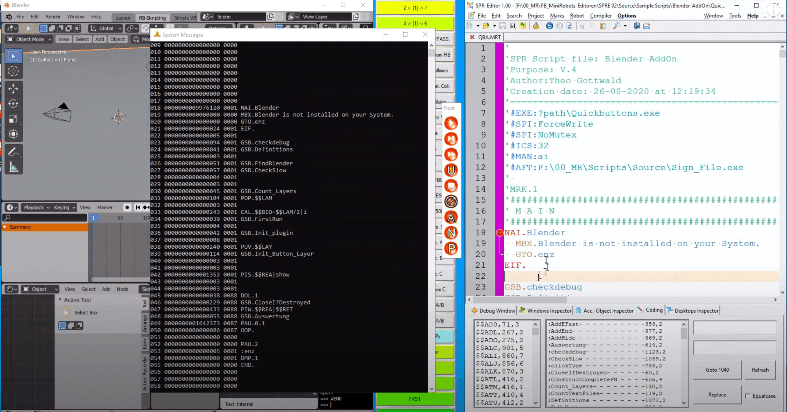 Screenshot of Smart Package Robot