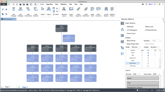 OrgCharting for Mac