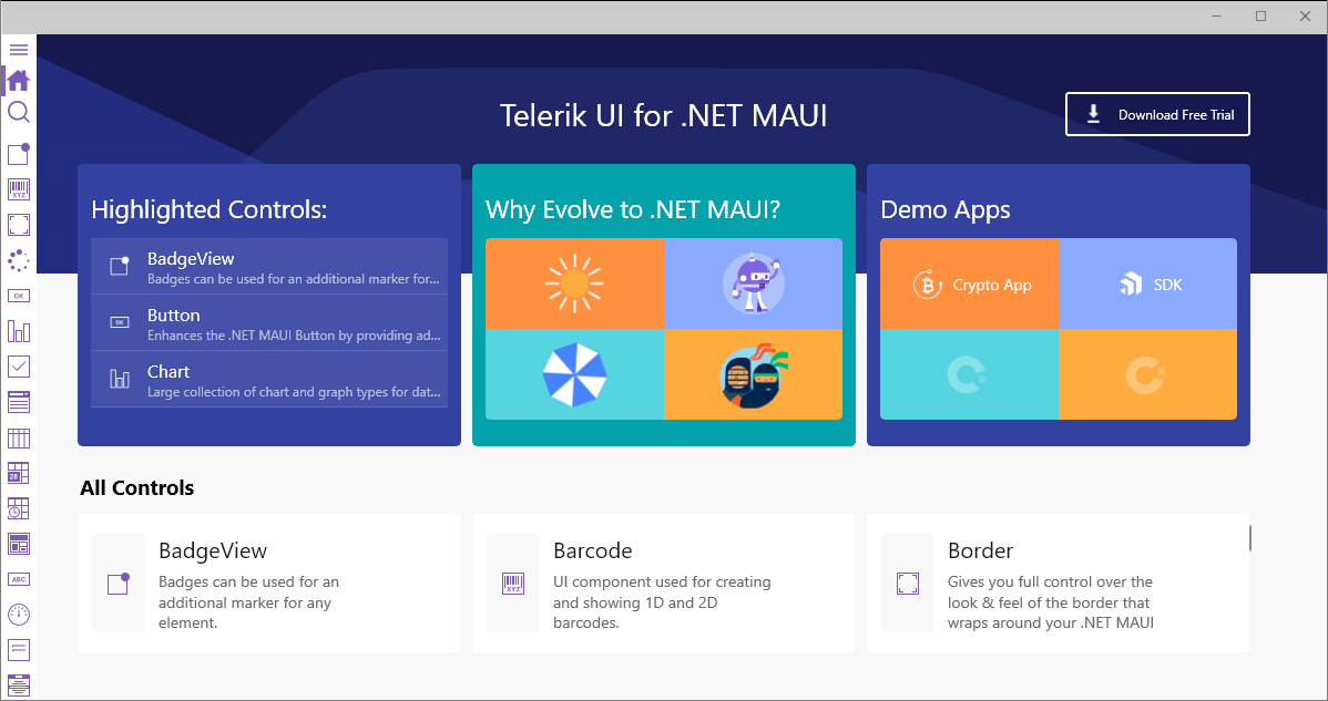Telerik UI for.NET MAUI