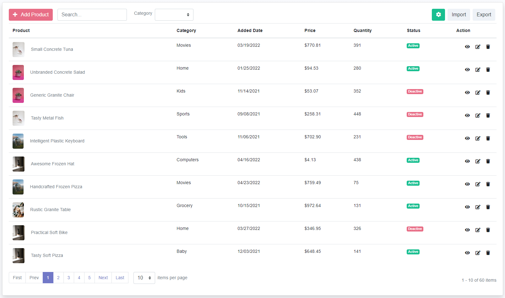 Feature-rich grid control for Blazor.
