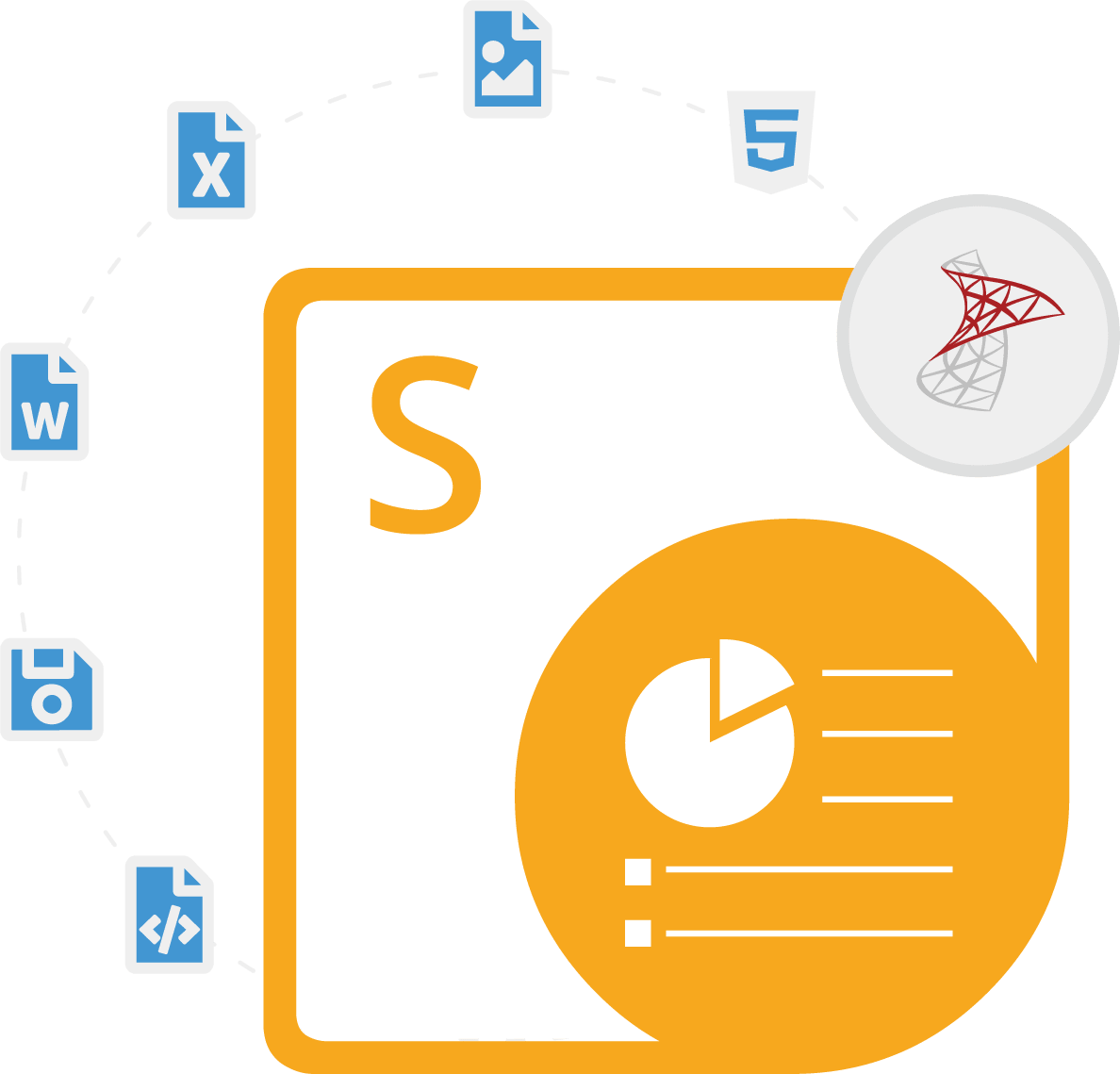Screenshot of Aspose.Slides for Reporting Services (SSRS)