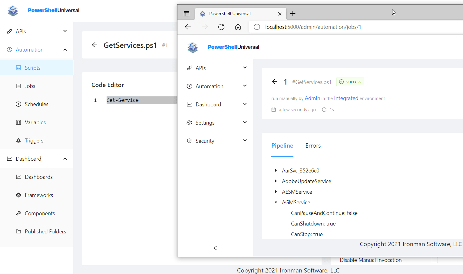 Devolutions PowerShell Universal