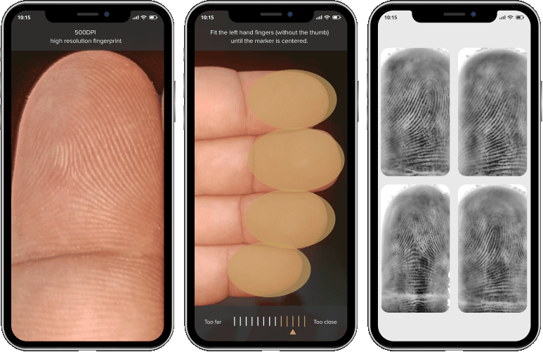 Screenshot of BioPass ID Multibiometrics API