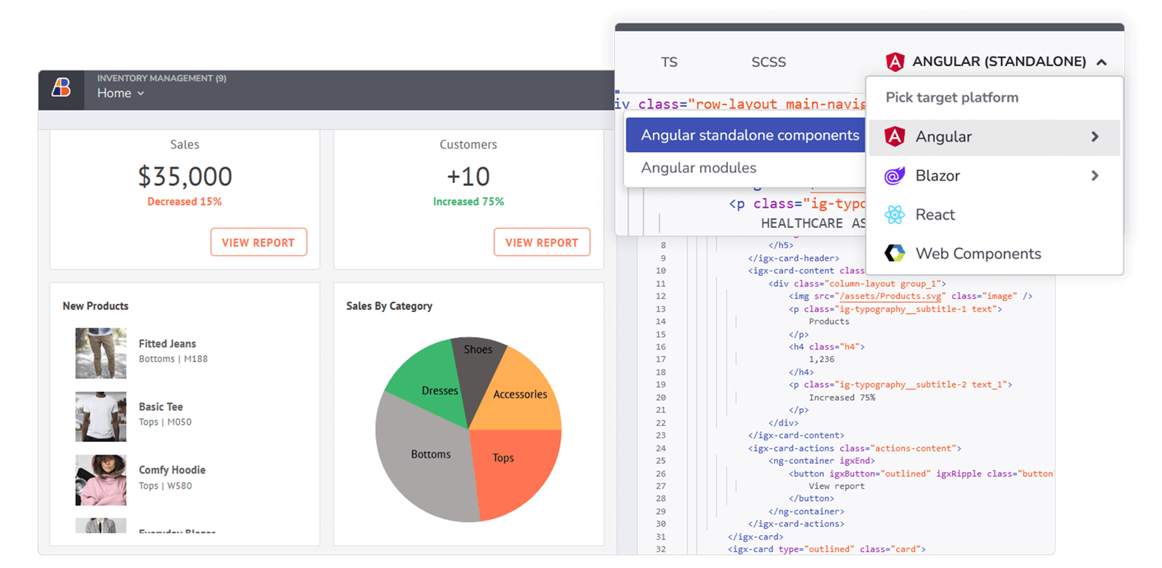 Infragistics App Builder