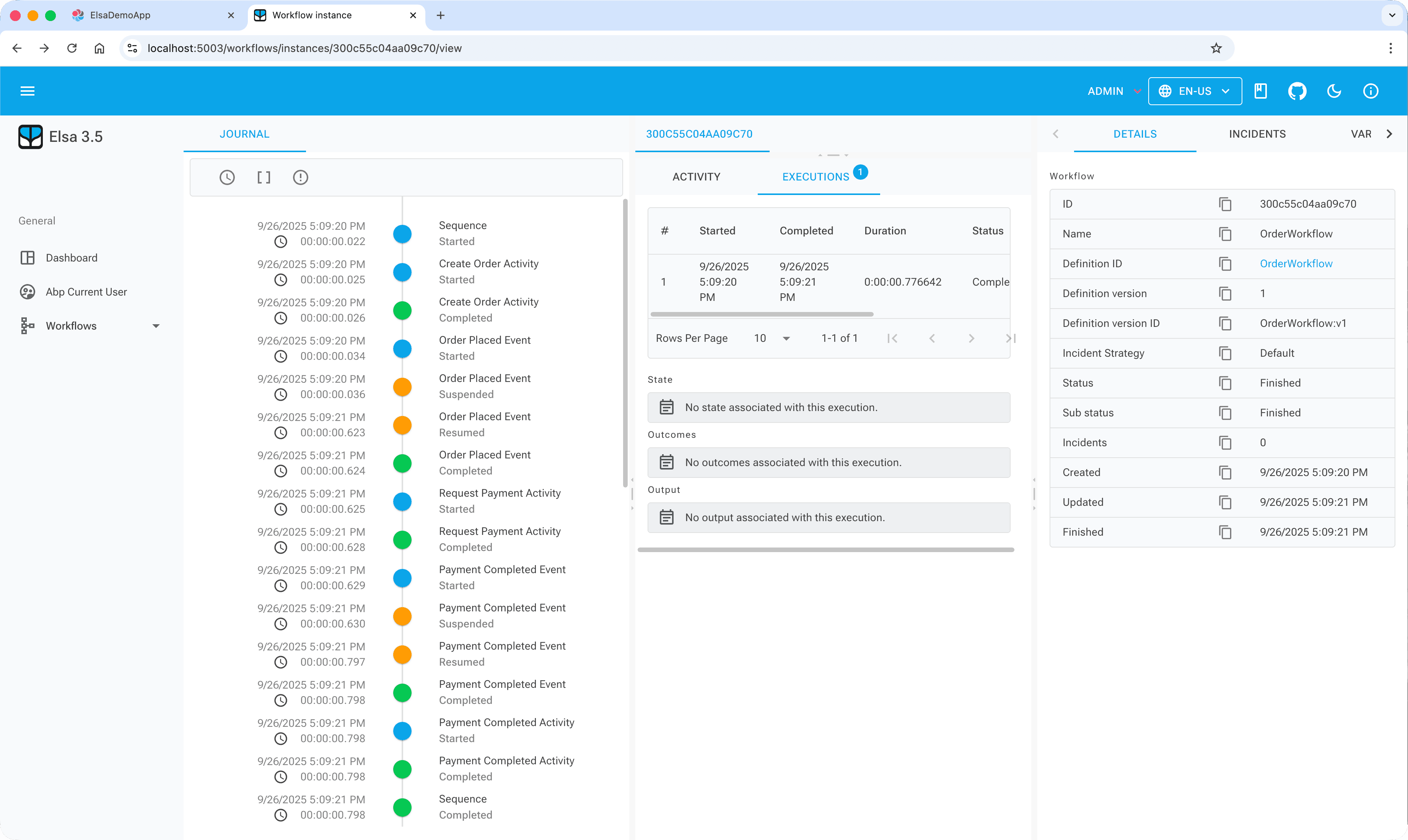 Workflow (Elsa)A Workflow module that integrates Elsa Workflows to build visual, long-running, event-driven workflows in your ABP solutions (monolith or microse