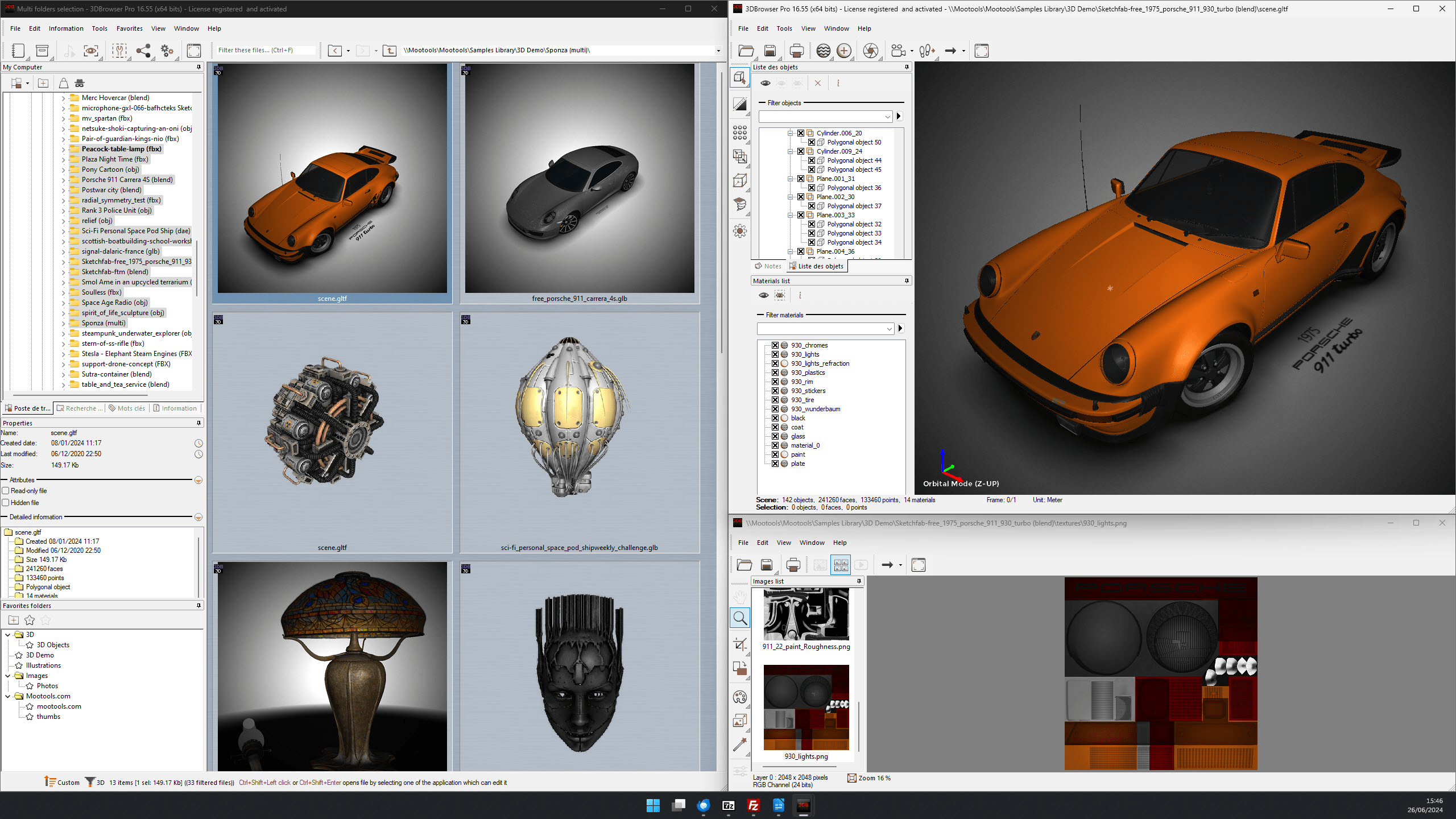 Screenshot of 3DBrowser Pro