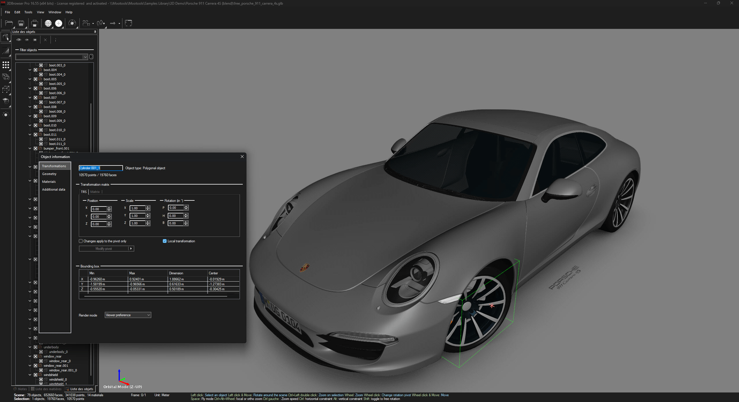Object Information