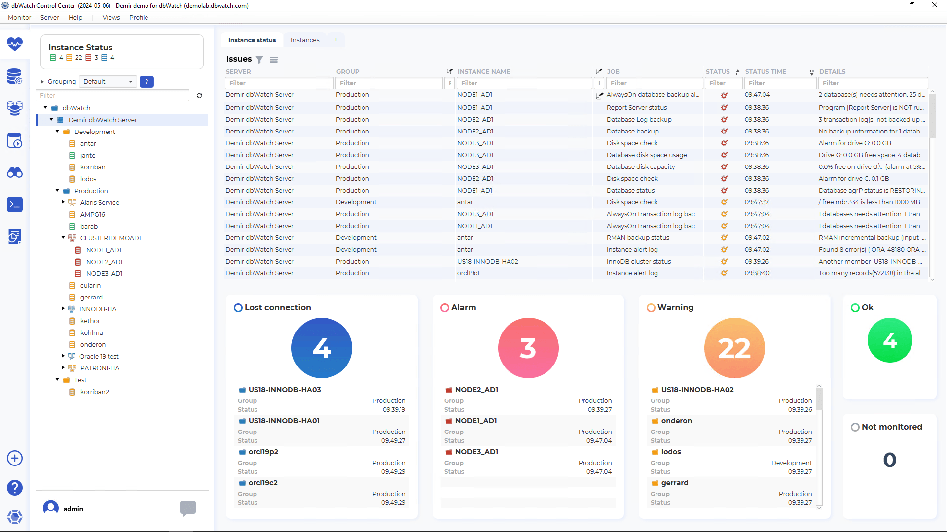 dbWatch Control Center