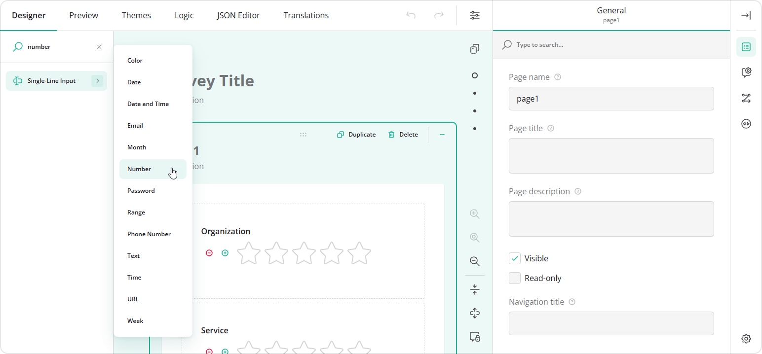 Toolbox Search Includes SubitemsAllows users to search for subitems within the toolbox.