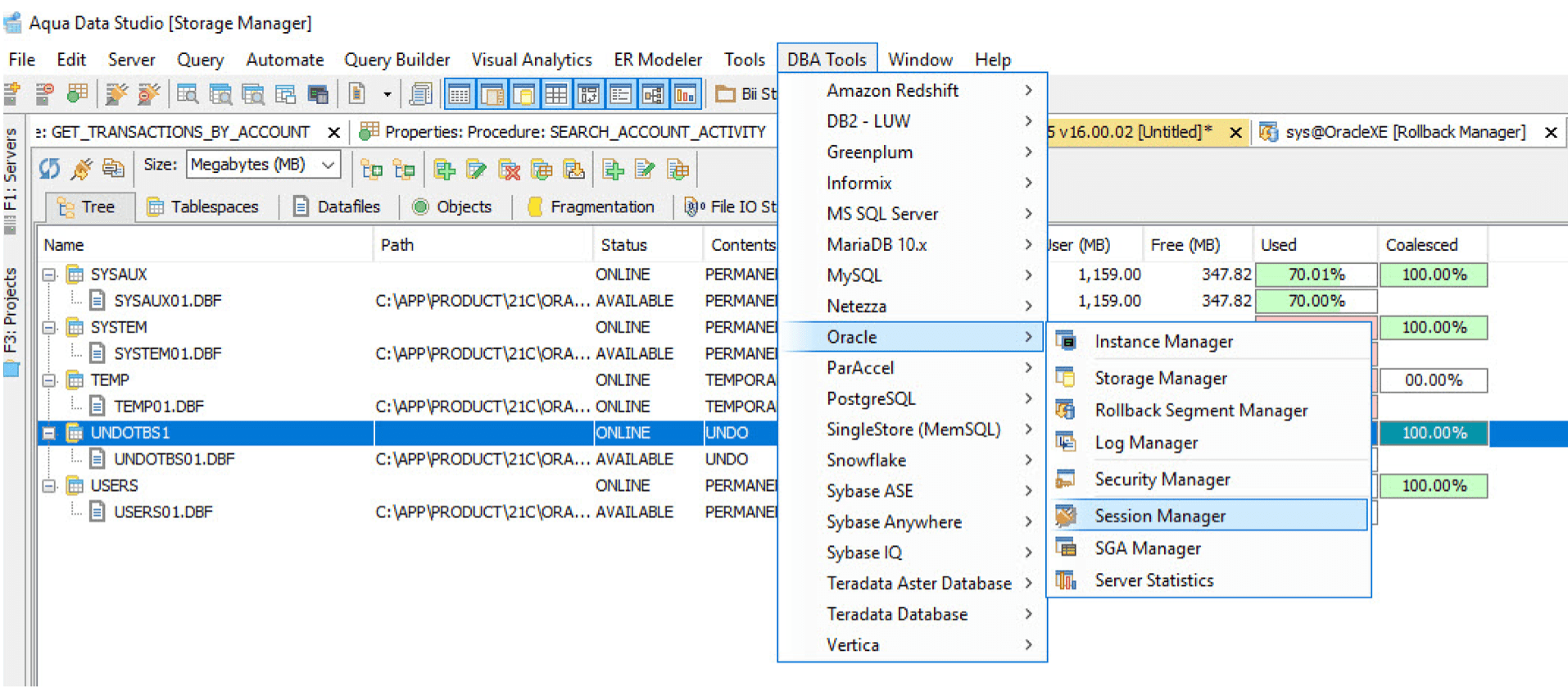Elevate your database administration with advanced DBA tools.