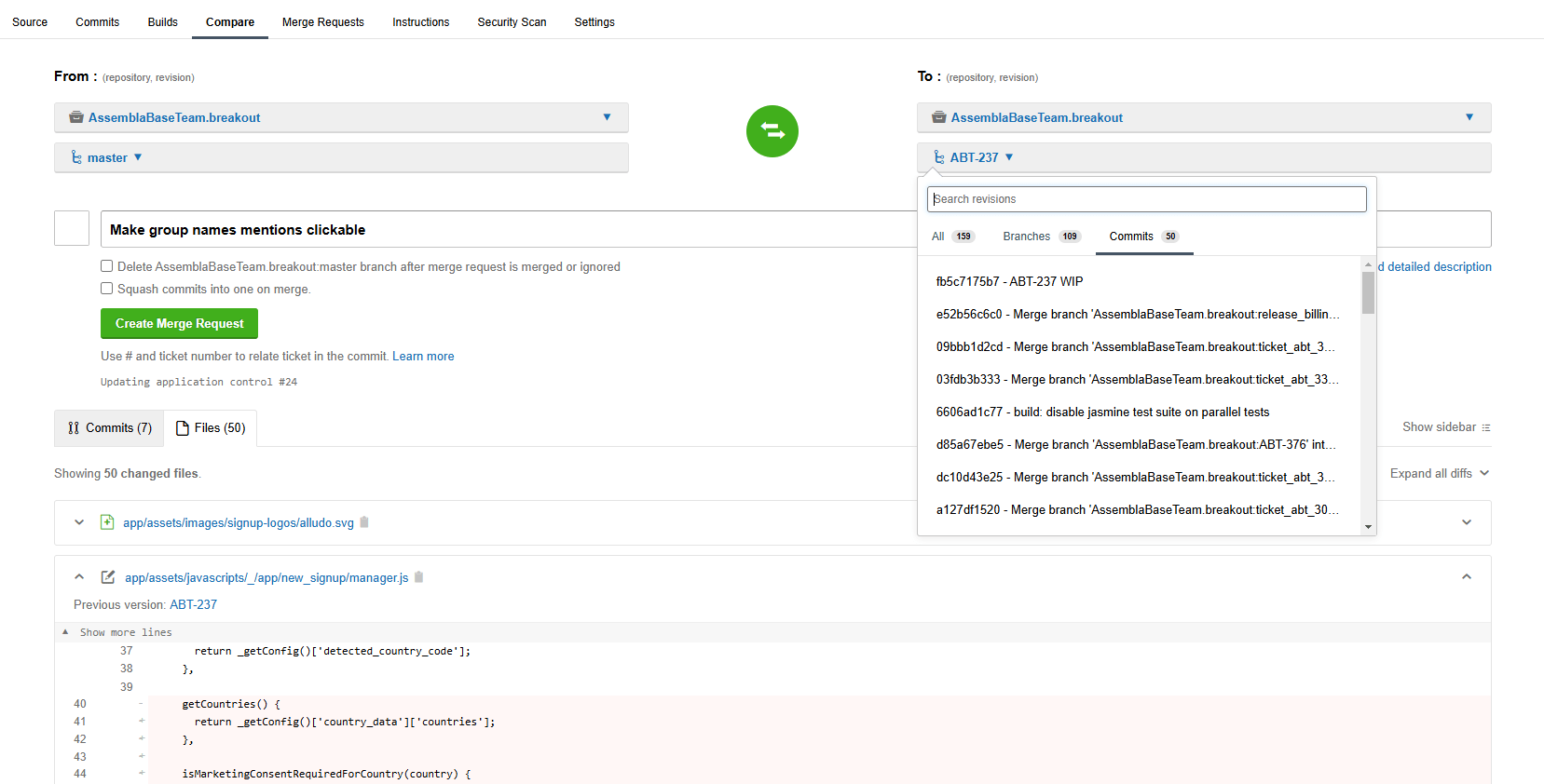 Align on Every ChangeView recent commits with rich diffs that help everyone understand what’s improved, and where bugs may lurk.