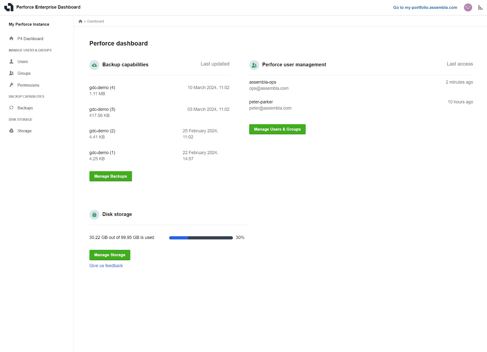 Fully managed, reliable and secure hosting for SVN and Perforce.