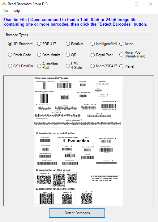 Read BarcodesBarcode Xpress reads most commonly used 1D barcodes, detecting them anywhere on the page, in any orientation.
