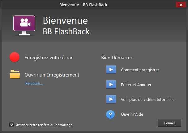 FlashBack Pro French Edition