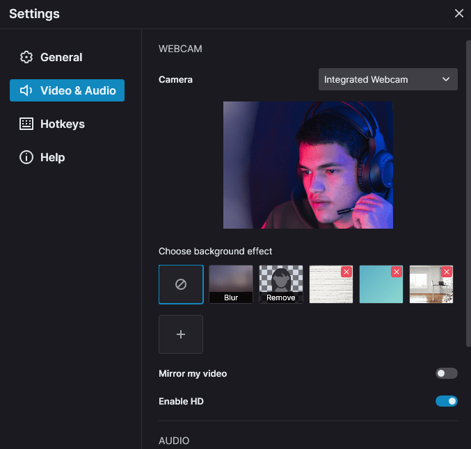 Screenshot of FlashBack Screen Recorder SDK