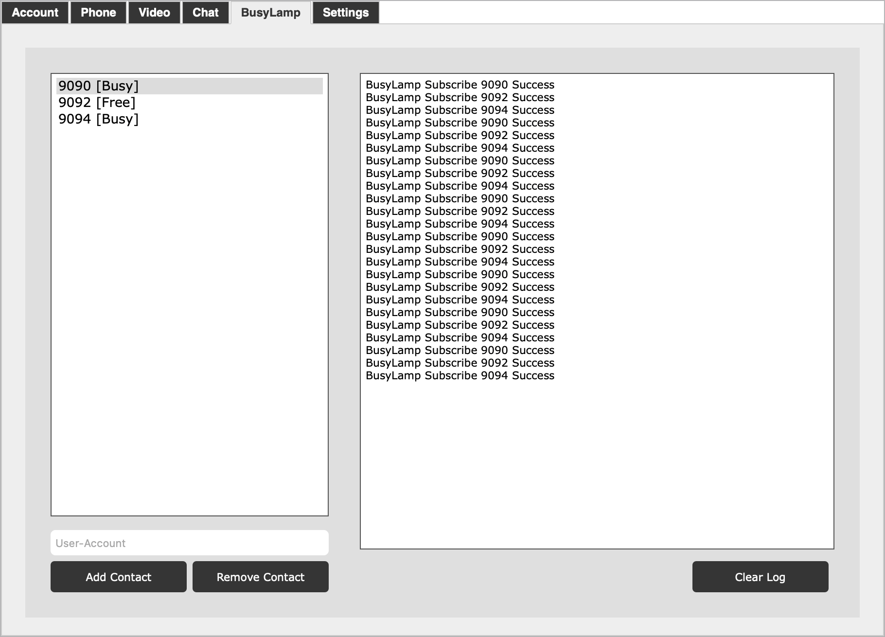 VaxVoIP WebPhone SDK Screenshot