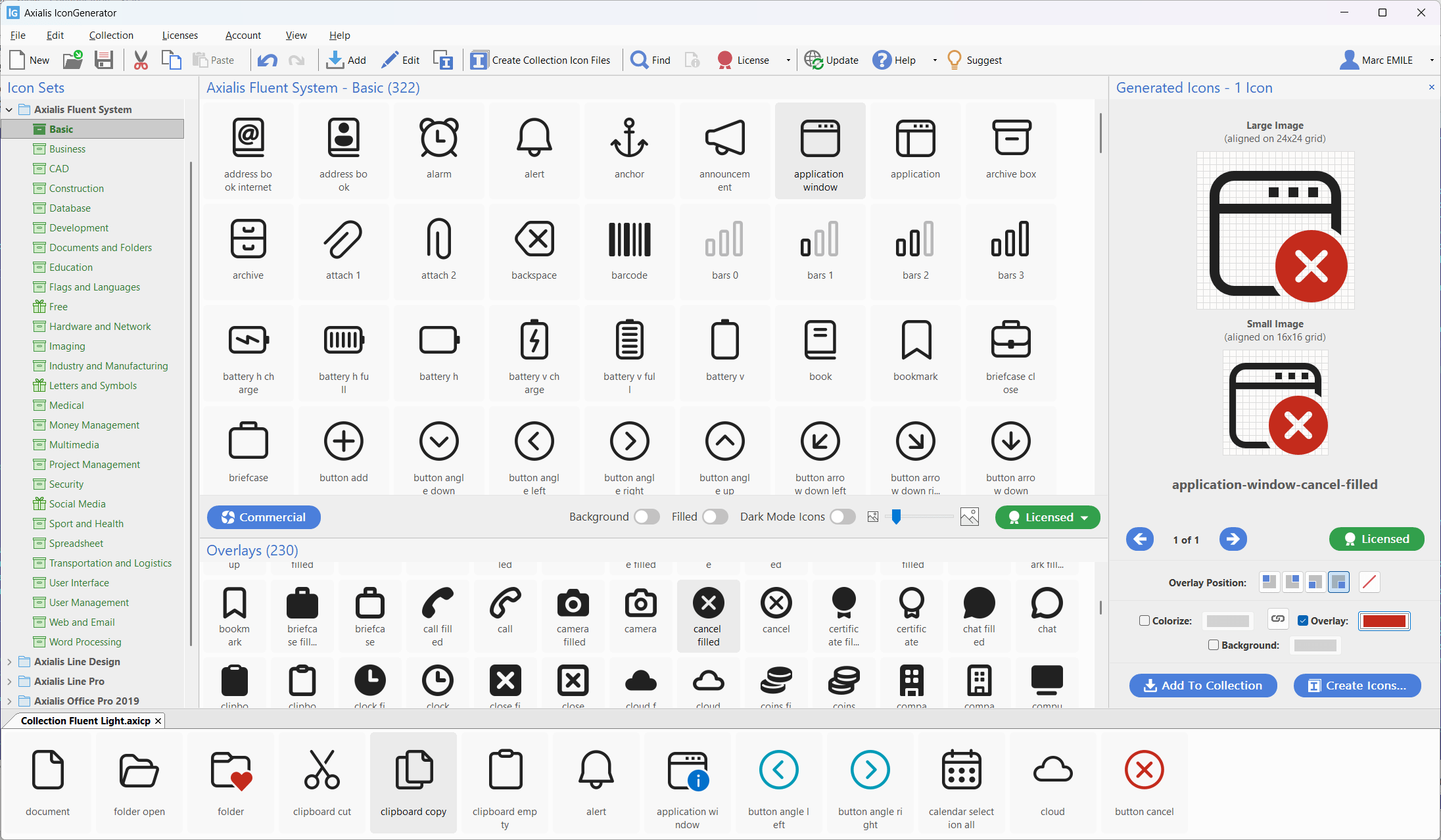 Axialis Office Pro Vector Icons