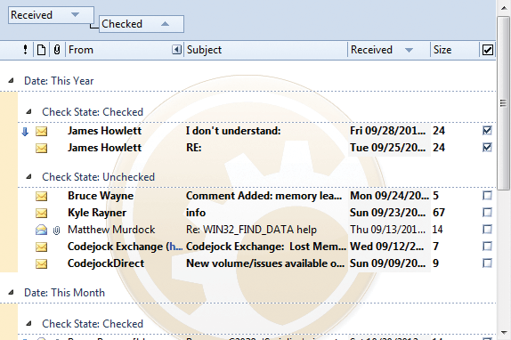 Group BoxCodejock Report Control supports multi-level grouping.