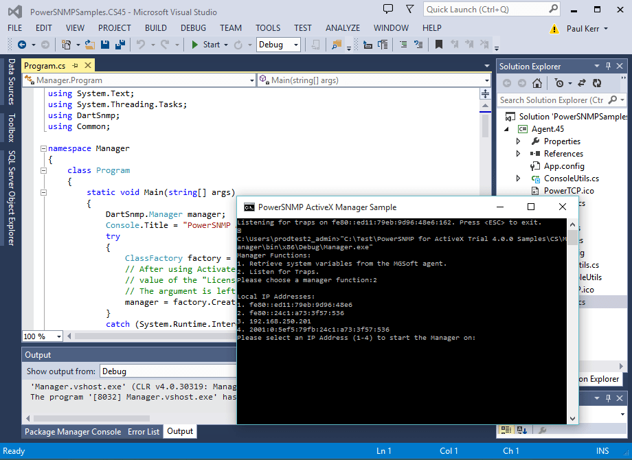 PowerSNMP for ActiveX