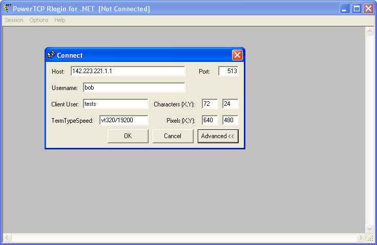 RLoginLog into and communicate with remote hosts.