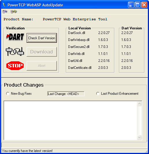 Auto UpdateRemotely check file versions and update local copies if necessary.