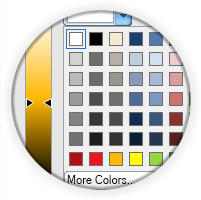 Advanced color picker UI Widgets.