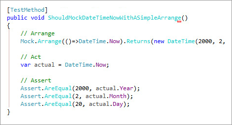 Telerik JustMock - Elevated MockingJustMock provides for unrestricted mocking of dependent objects, including non-virtual methods, sealed classes, static method