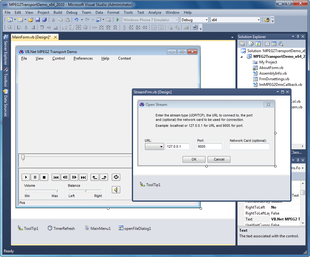 LEADTOOLS MPEG-2 Transport Module