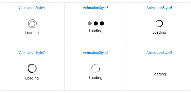 Telerik UI for WinUI - BusyIndicatorWinUI BusyIndicator control with a wide range of built-in animations and flexible customization capabilities.