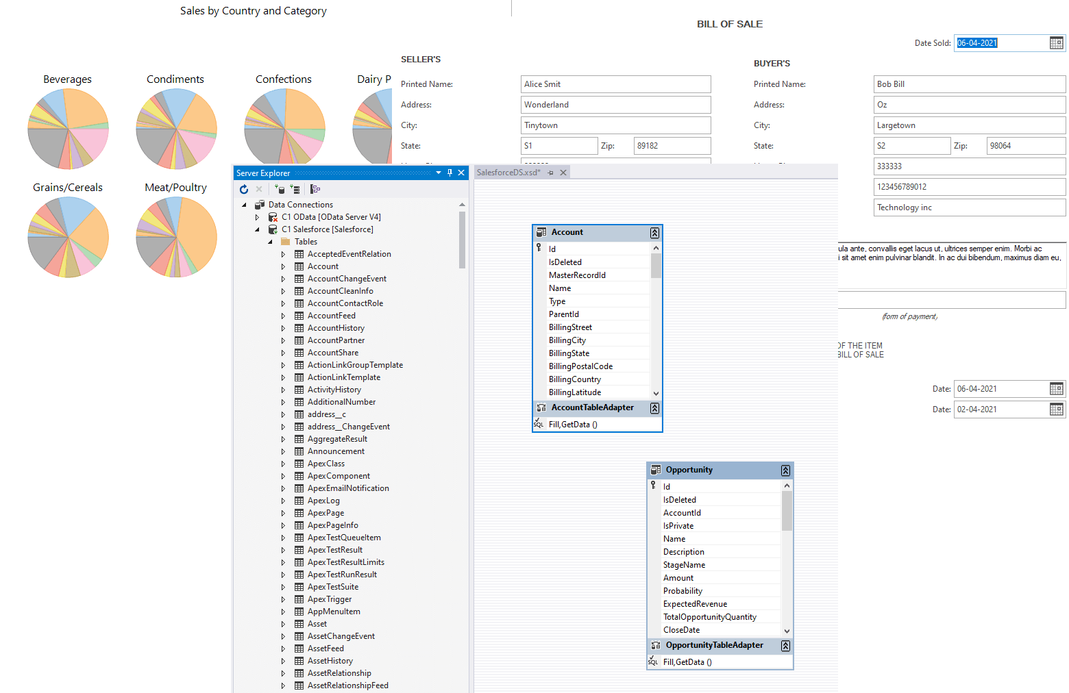 ComponentOne Studio WinForms Data Services Edition