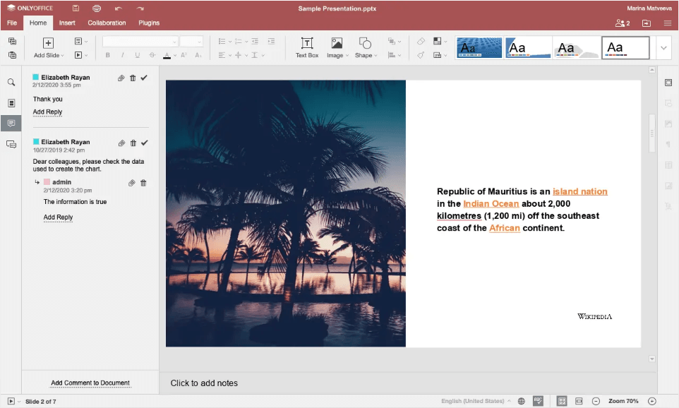 ONLYOFFICE Docs Enterprise Edition with Chamilo Connector