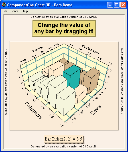 Screenshot of ComponentOne Chart