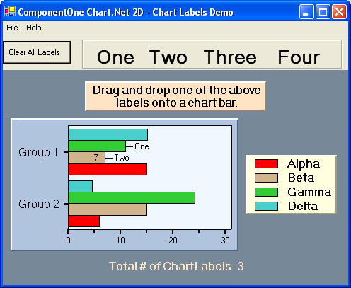 Chart LabelsEasily label your data with drag-and-drop labelling