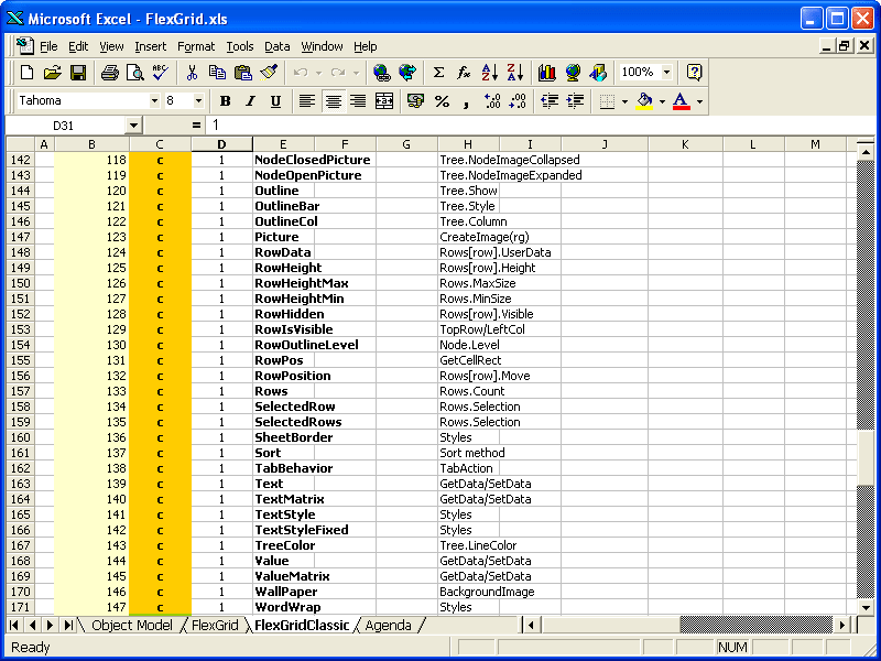 ComponentOne Excel for.NET