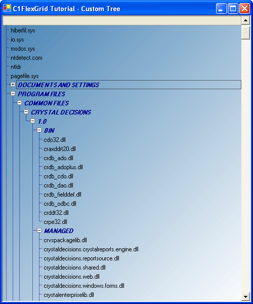 Custom Tree ViewsBuild custom tree views for your system